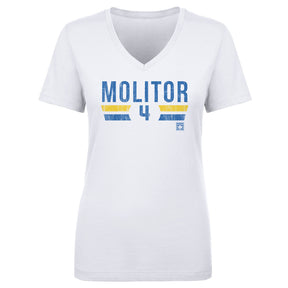 Paul Molitor Women's V-Neck T-Shirt | 500 LEVEL