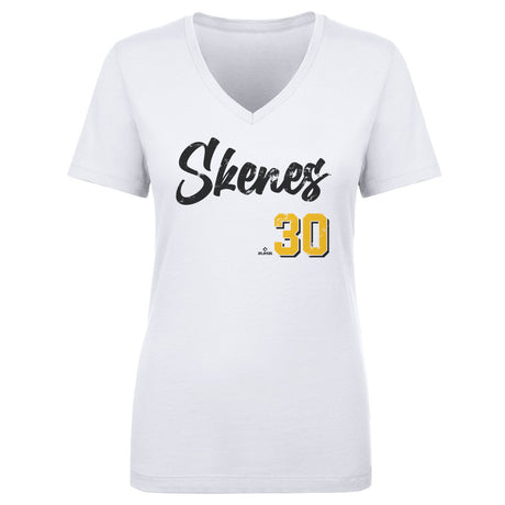 Paul Skenes Women's V-Neck T-Shirt | 500 LEVEL