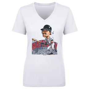 Don Mattingly Women's V-Neck T-Shirt | 500 LEVEL