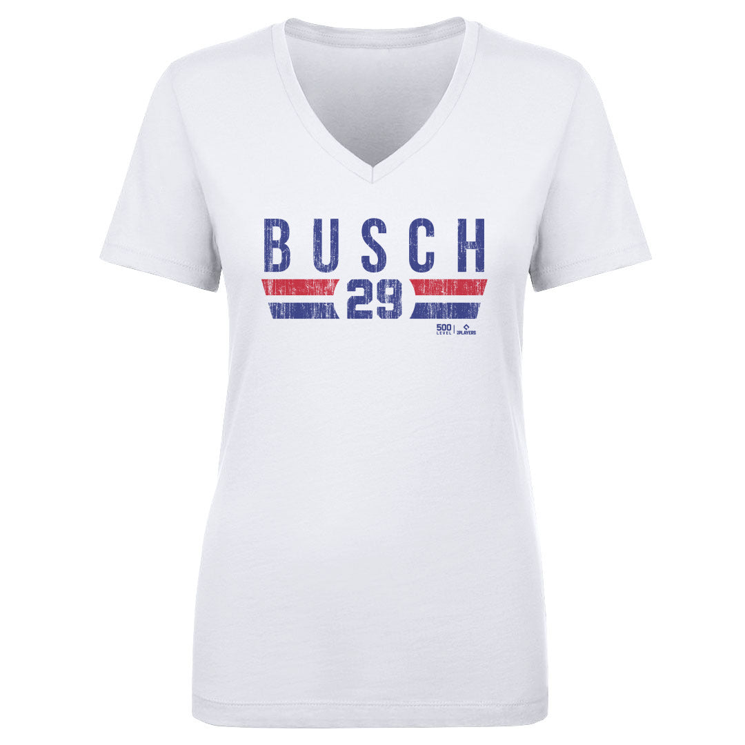 Michael Busch Women's V-Neck T-Shirt | 500 LEVEL
