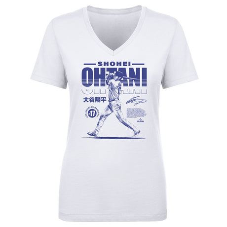 Shohei Ohtani Women's V-Neck T-Shirt | 500 LEVEL