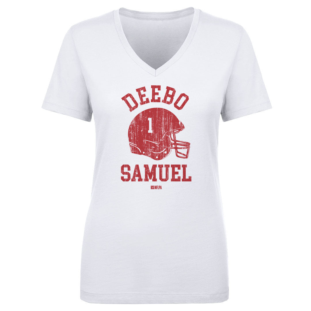 Deebo Samuel Women&#39;s V-Neck T-Shirt | 500 LEVEL