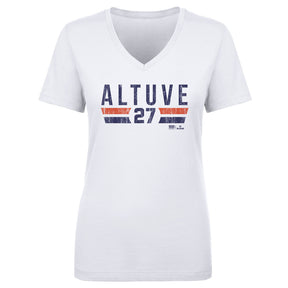 Jose Altuve Women's V-Neck T-Shirt | 500 LEVEL