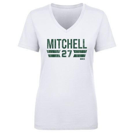 Quinyon Mitchell Women's V-Neck T-Shirt | 500 LEVEL