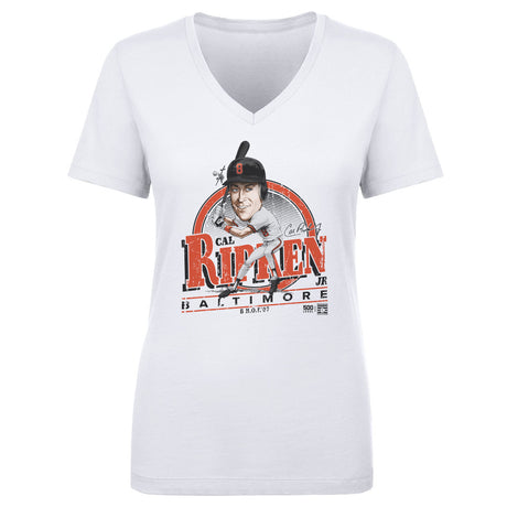 Cal Ripken Jr. Women's V-Neck T-Shirt | 500 LEVEL