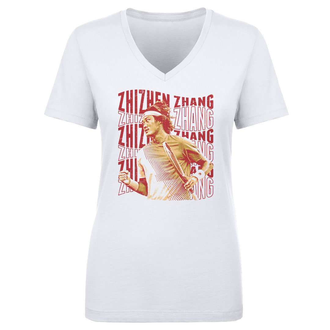 Zhizhen Zhang Women's V-Neck T-Shirt | 500 LEVEL