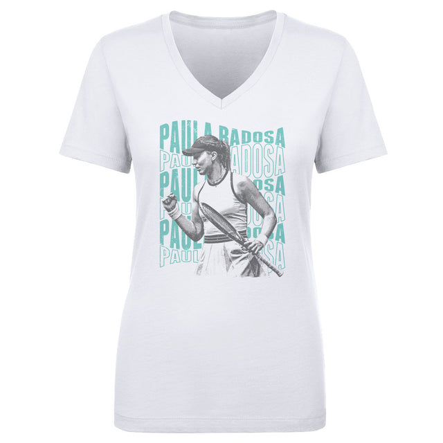 Paula Badosa Women's V-Neck T-Shirt | 500 LEVEL