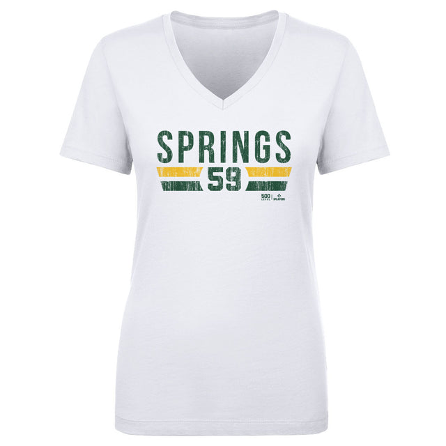 Jeffrey Springs Women's V-Neck T-Shirt | 500 LEVEL