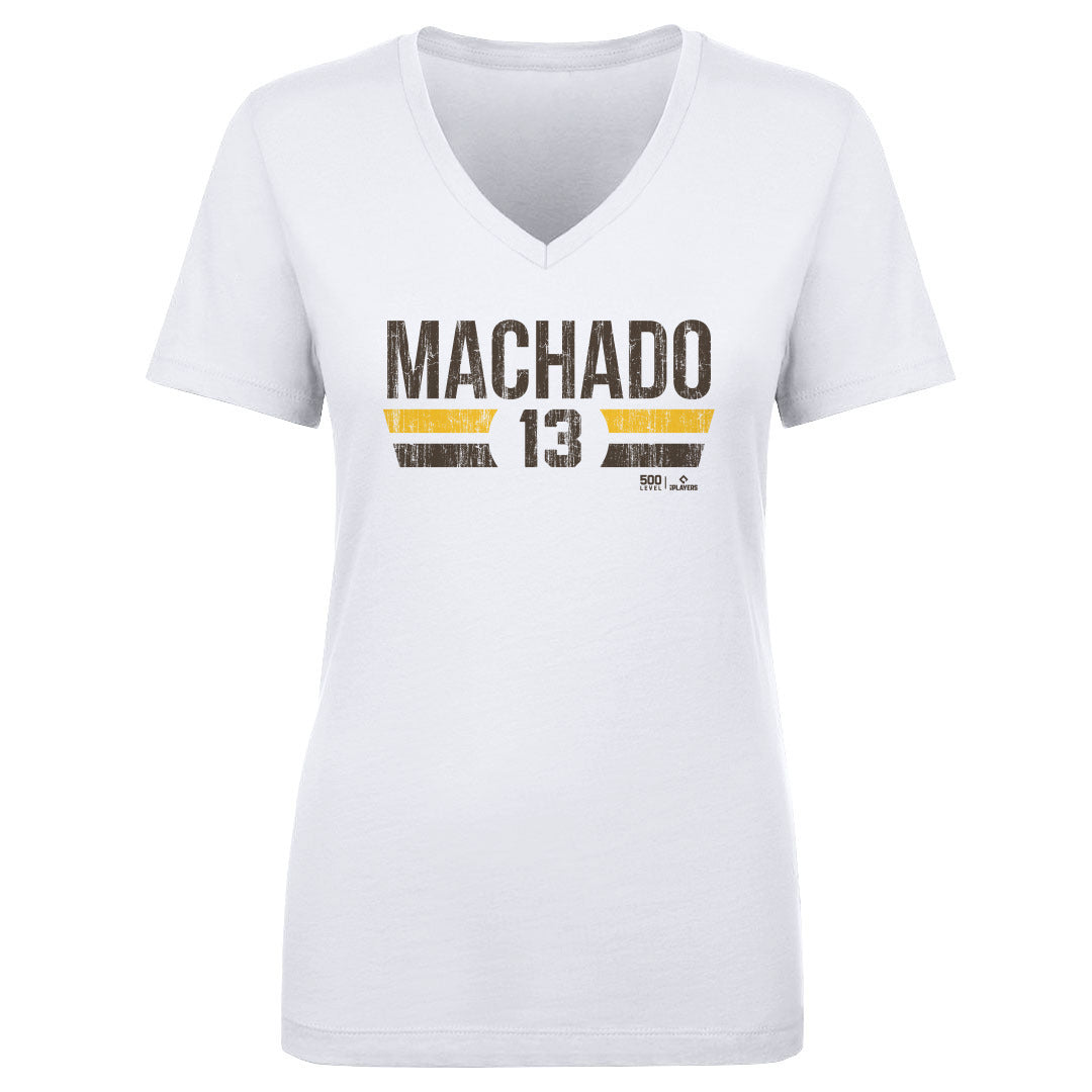 Manny Machado Women's V-Neck T-Shirt | 500 LEVEL