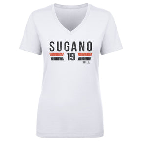 Tomoyuki Sugano Women's V-Neck T-Shirt | 500 LEVEL
