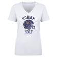 Torry Holt Women's V-Neck T-Shirt | 500 LEVEL