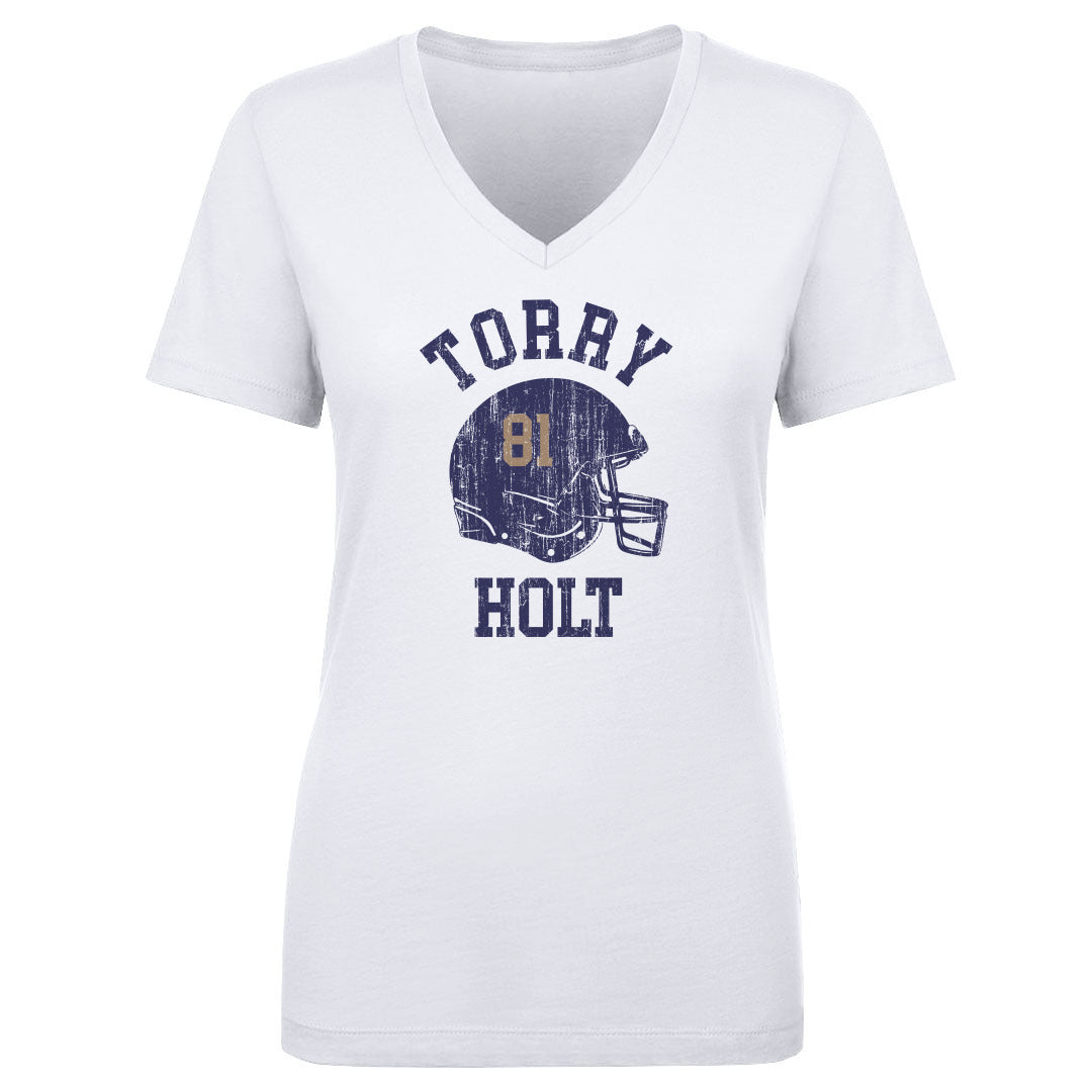 Torry Holt Women's V-Neck T-Shirt | 500 LEVEL