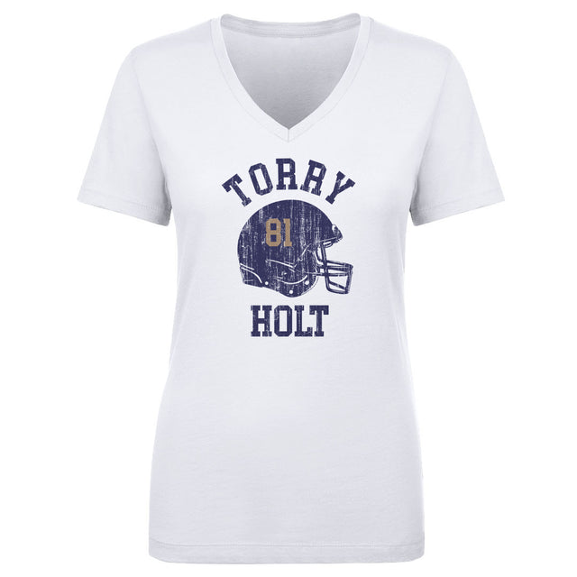 Torry Holt Women's V-Neck T-Shirt | 500 LEVEL