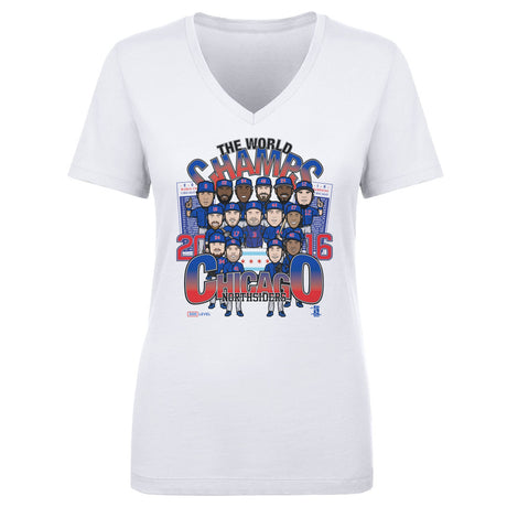 Chicago Women's V-Neck T-Shirt | 500 LEVEL