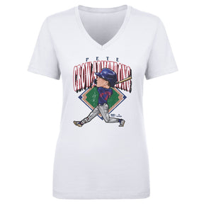 Pete Crow-Armstrong Women's V-Neck T-Shirt | 500 LEVEL