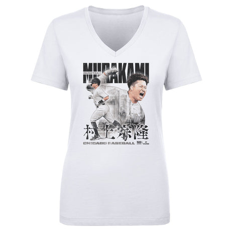 Munetaka Murakami Women's V-Neck T-Shirt | 500 LEVEL