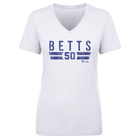 Mookie Betts Women's V-Neck T-Shirt | 500 LEVEL