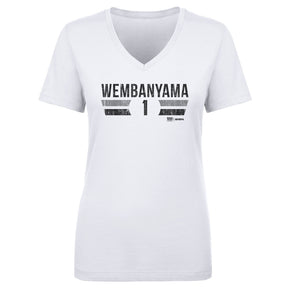 Victor Wembanyama Women's V-Neck T-Shirt | 500 LEVEL