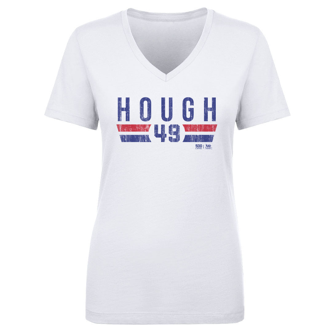Charlie Hough Women's V-Neck T-Shirt | 500 LEVEL