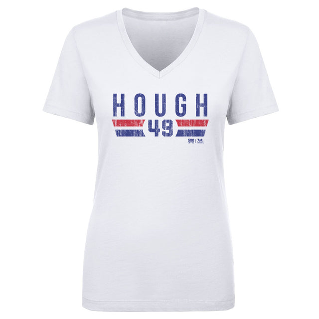 Charlie Hough Women's V-Neck T-Shirt | 500 LEVEL