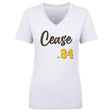 Dylan Cease Women's V-Neck T-Shirt | 500 LEVEL