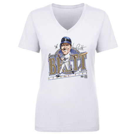 George Brett Women's V-Neck T-Shirt | 500 LEVEL