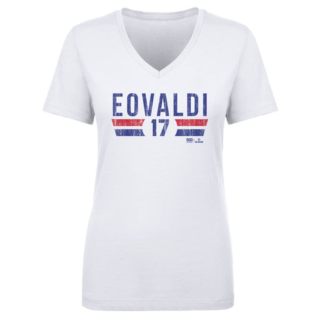 Nathan Eovaldi Women's V-Neck T-Shirt | 500 LEVEL