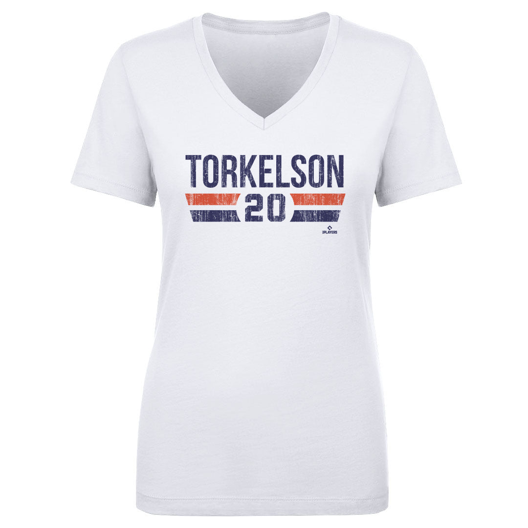 Spencer Torkelson Women&#39;s V-Neck T-Shirt | 500 LEVEL