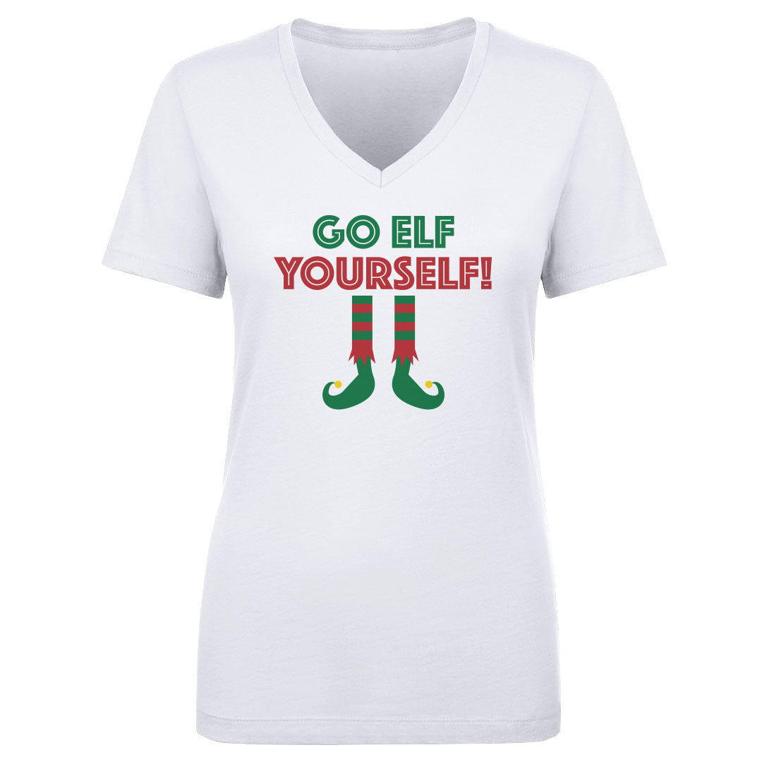 Christmas Women's V-Neck T-Shirt | 500 LEVEL