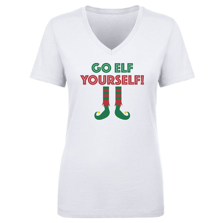 Christmas Women's V-Neck T-Shirt | 500 LEVEL