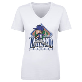 Louis Varland Women's V-Neck T-Shirt | 500 LEVEL