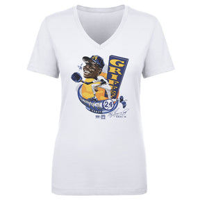 Ken Griffey Jr. Women's V-Neck T-Shirt | 500 LEVEL