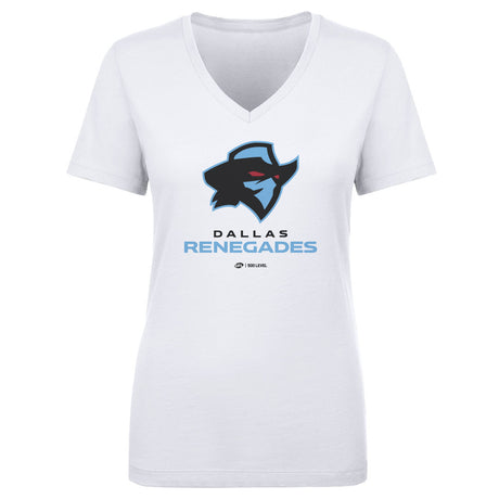 Dallas Renegades Women's V-Neck T-Shirt | 500 LEVEL