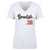 Kyle Bradish Women's V-Neck T-Shirt | 500 LEVEL