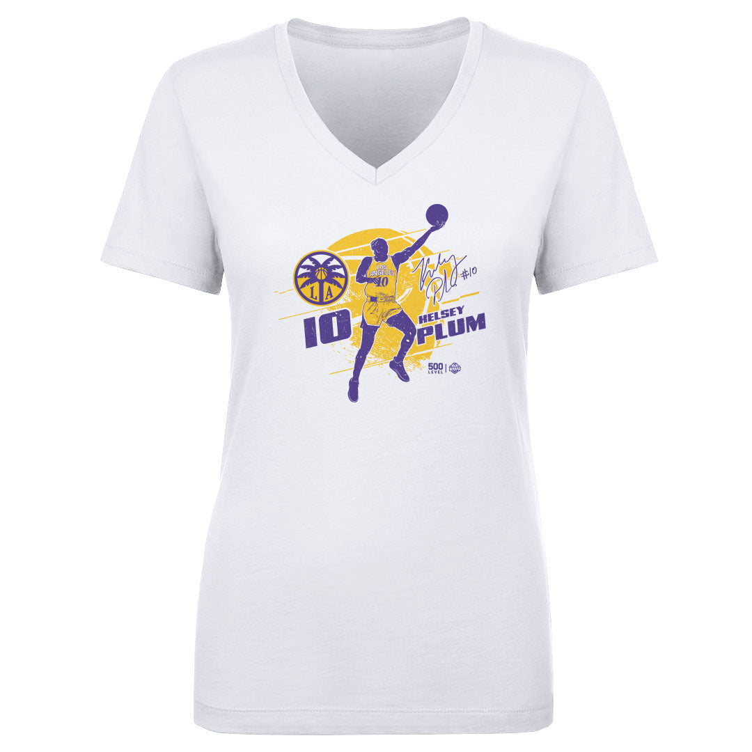 Kelsey Plum Women's V-Neck T-Shirt | 500 LEVEL