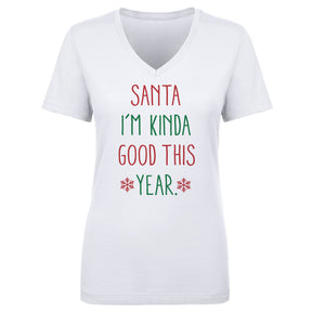 Christmas Women's V-Neck T-Shirt | 500 LEVEL