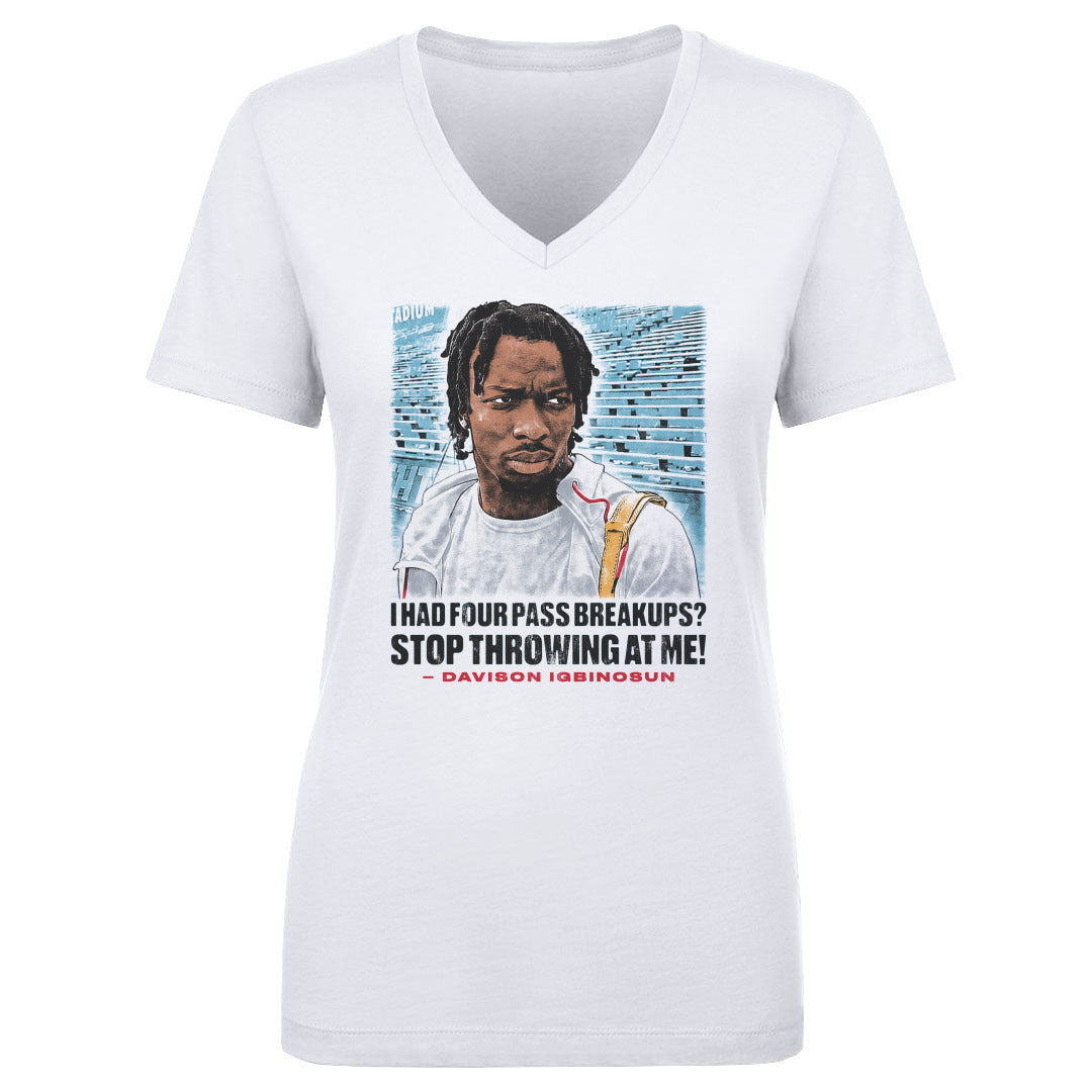 Davison Igbinosun Women's V-Neck T-Shirt | 500 LEVEL