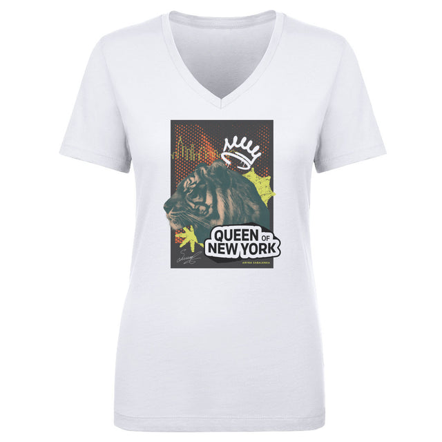 Aryna Sabalenka Women's V-Neck T-Shirt | 500 LEVEL