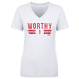 Xavier Worthy Women's V-Neck T-Shirt | 500 LEVEL