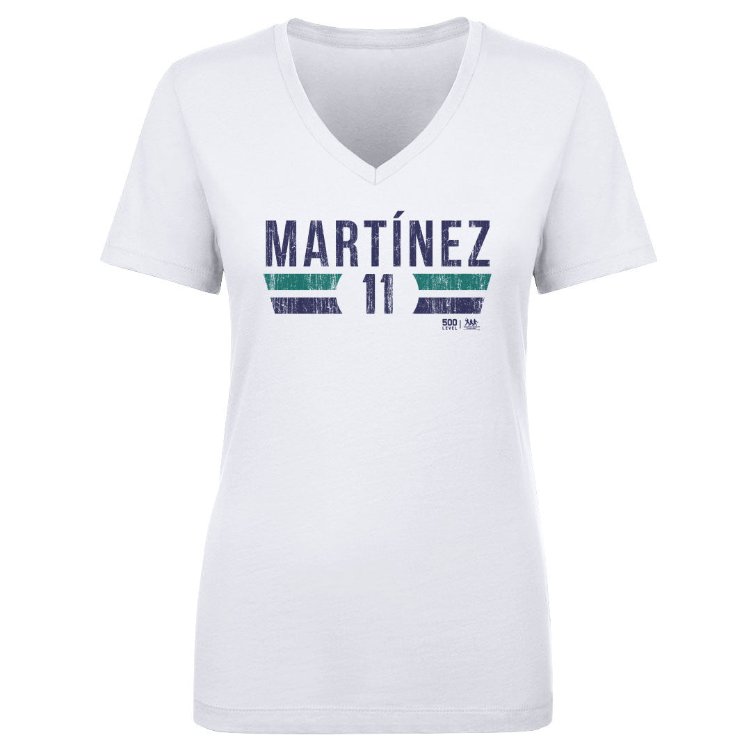 Edgar Martinez Women's V-Neck T-Shirt | 500 LEVEL