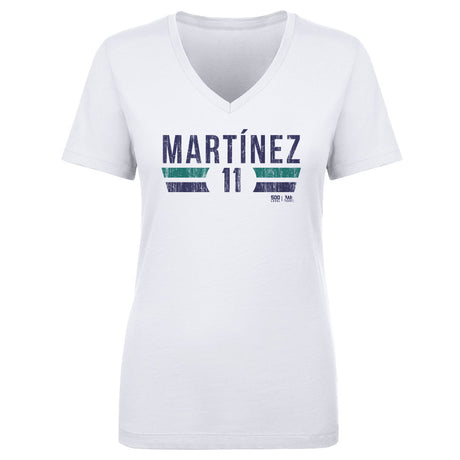 Edgar Martinez Women's V-Neck T-Shirt | 500 LEVEL