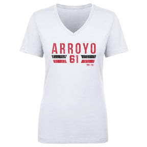 Bronson Arroyo Women's V-Neck T-Shirt | 500 LEVEL