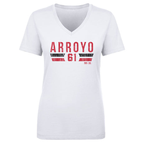 Bronson Arroyo Women's V-Neck T-Shirt | 500 LEVEL