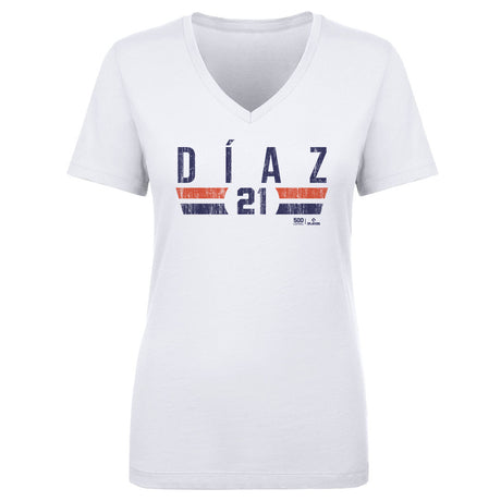 Yainer Diaz Women's V-Neck T-Shirt | 500 LEVEL
