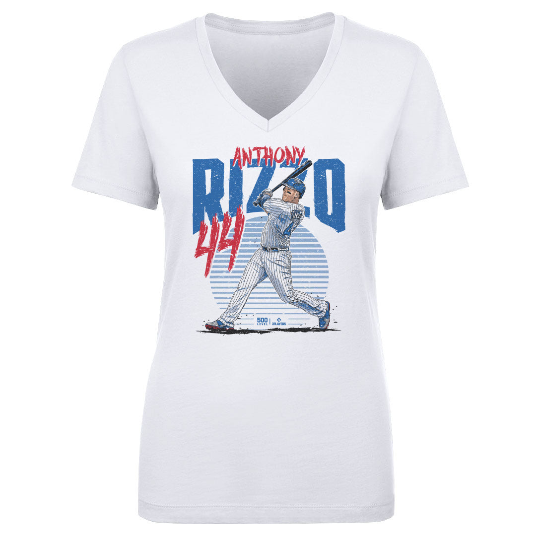 Anthony Rizzo Women's V-Neck T-Shirt | 500 LEVEL