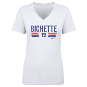 Bo Bichette Women's V-Neck T-Shirt | 500 LEVEL