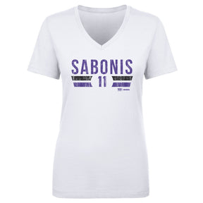 Domantas Sabonis Women's V-Neck T-Shirt | 500 LEVEL