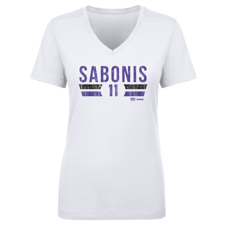Domantas Sabonis Women's V-Neck T-Shirt | 500 LEVEL