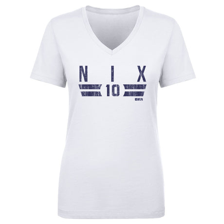 Bo Nix Women's V-Neck T-Shirt | 500 LEVEL