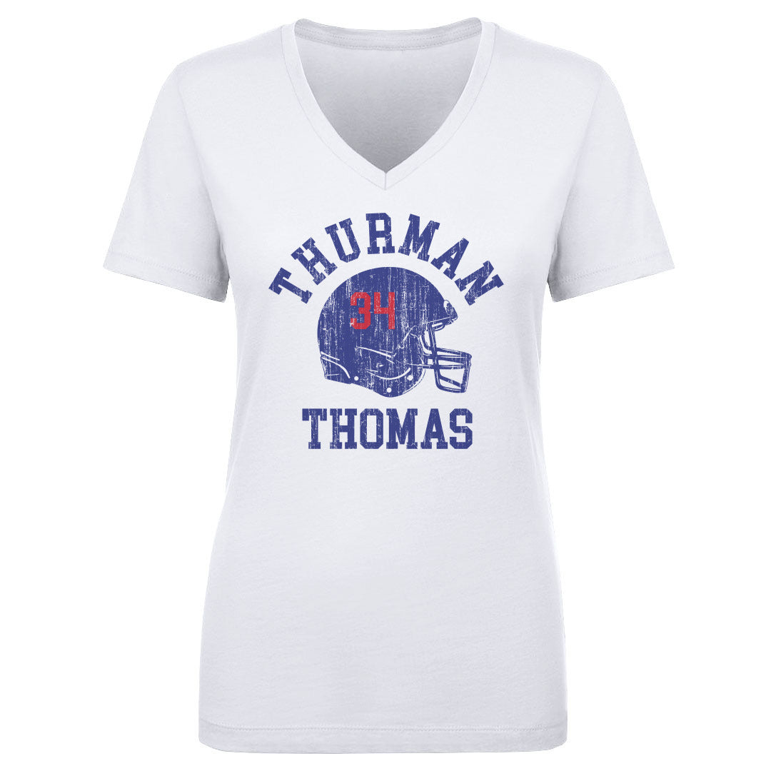 Thurman Thomas Women's V-Neck T-Shirt | 500 LEVEL